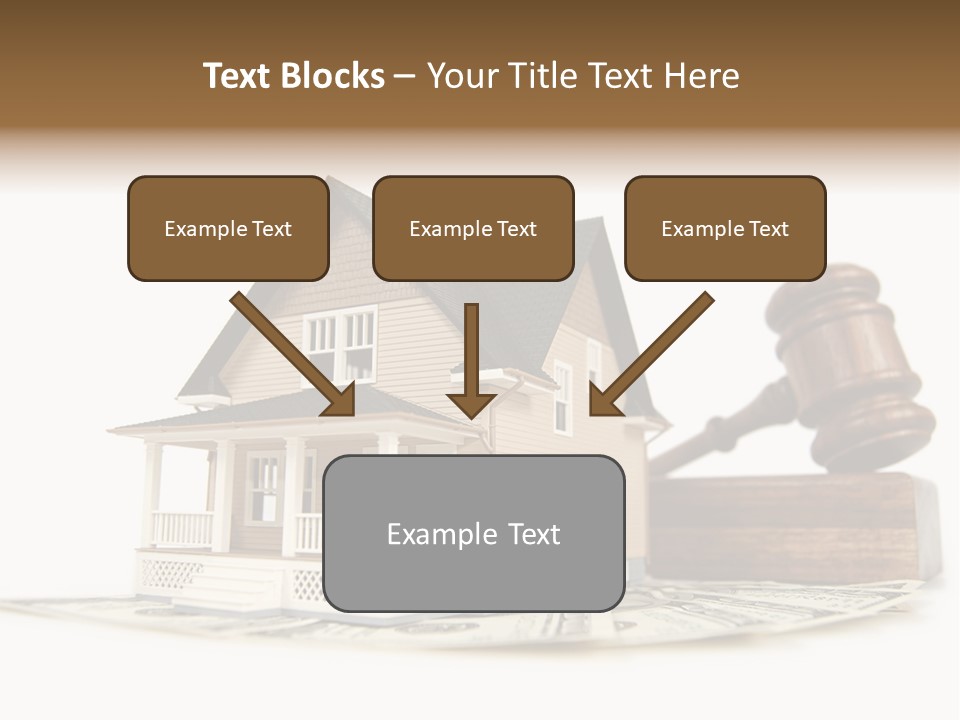 Building Agent House PowerPoint Template