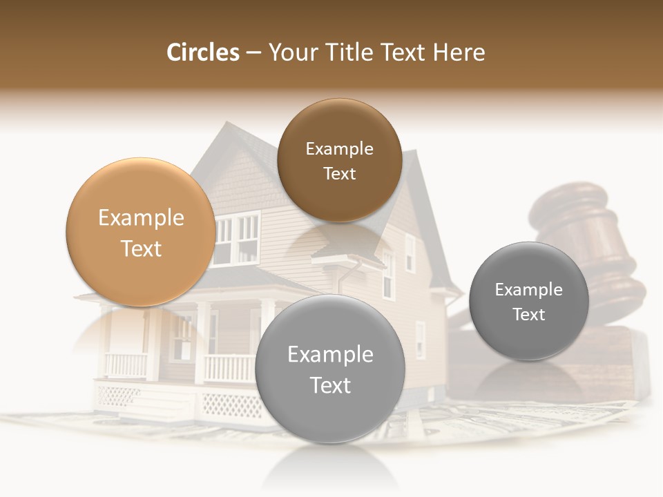 Building Agent House PowerPoint Template