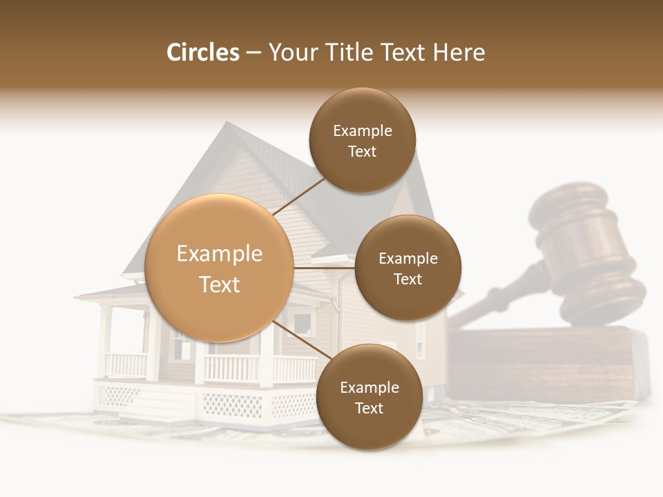 Building Agent House PowerPoint Template