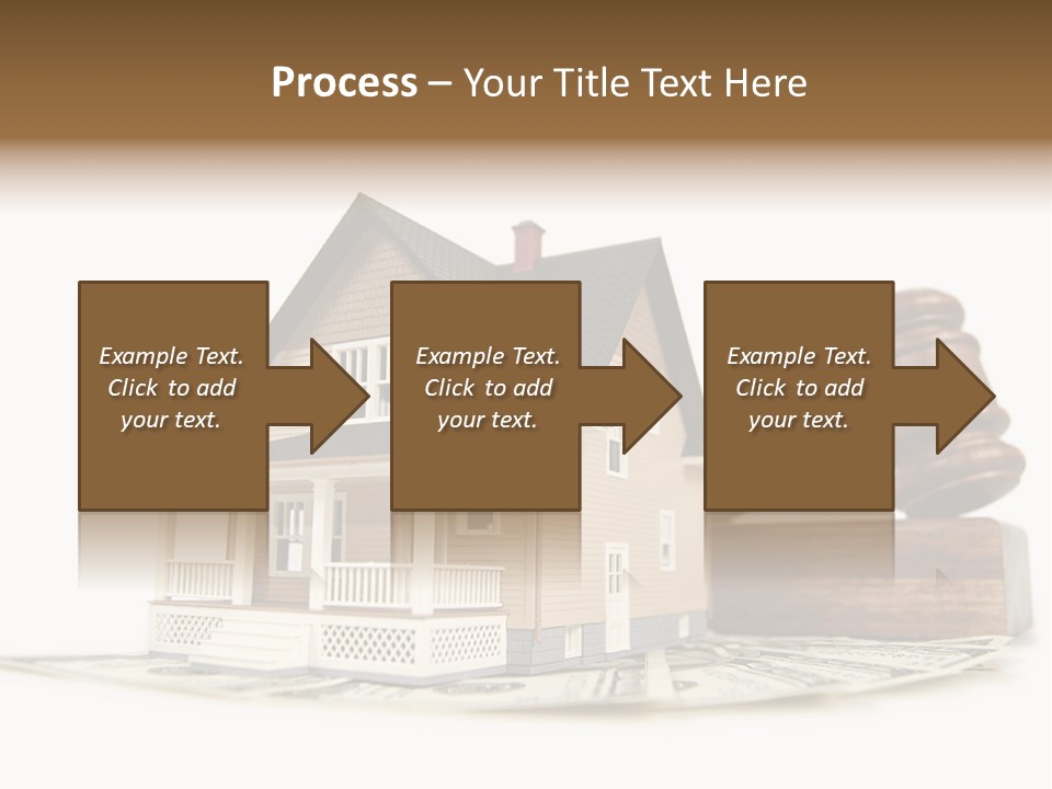 Building Agent House PowerPoint Template