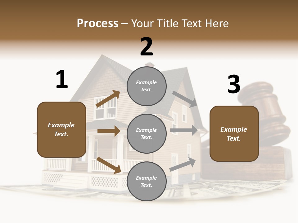 Building Agent House PowerPoint Template