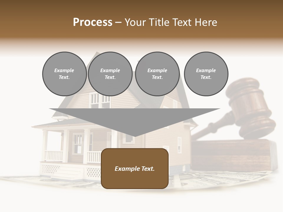 Building Agent House PowerPoint Template
