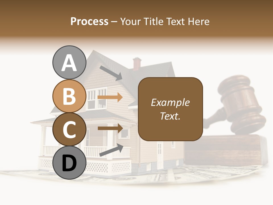 Building Agent House PowerPoint Template