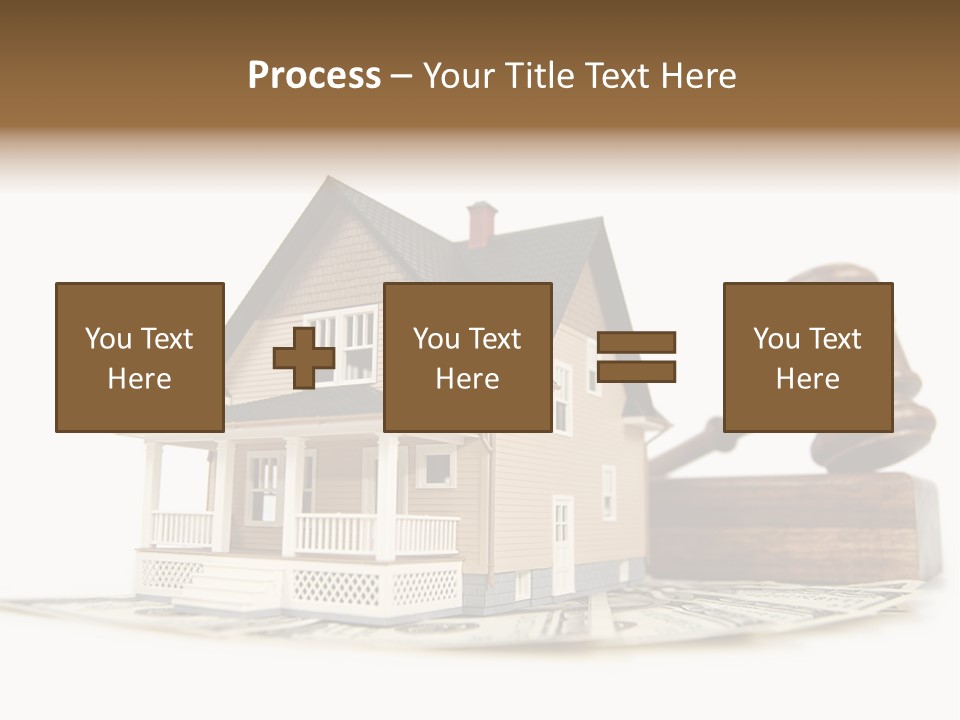 Building Agent House PowerPoint Template