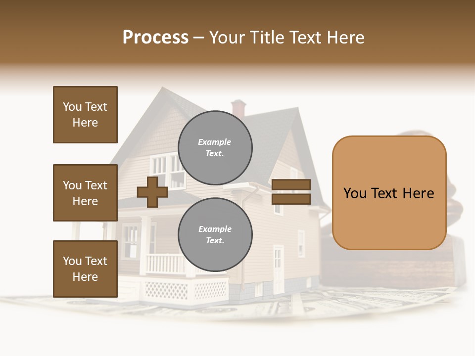 Building Agent House PowerPoint Template
