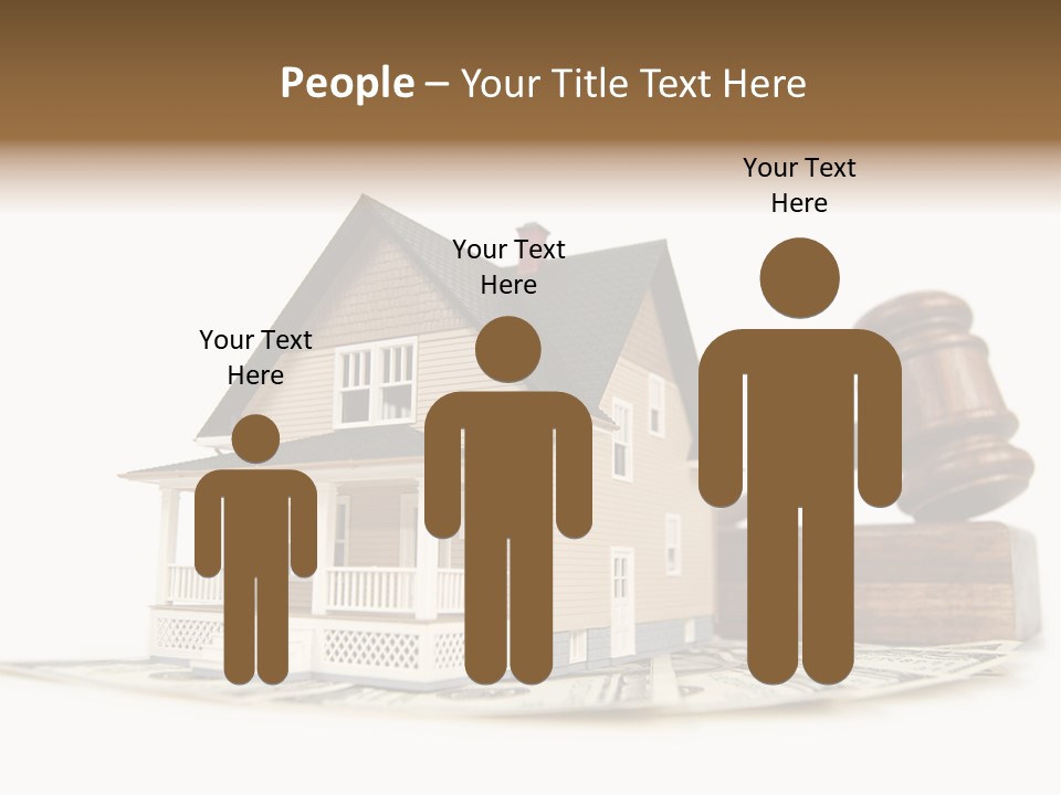 Building Agent House PowerPoint Template