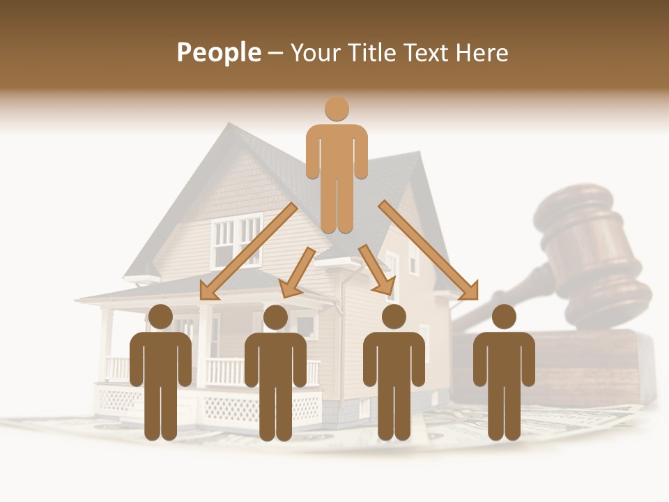 Building Agent House PowerPoint Template
