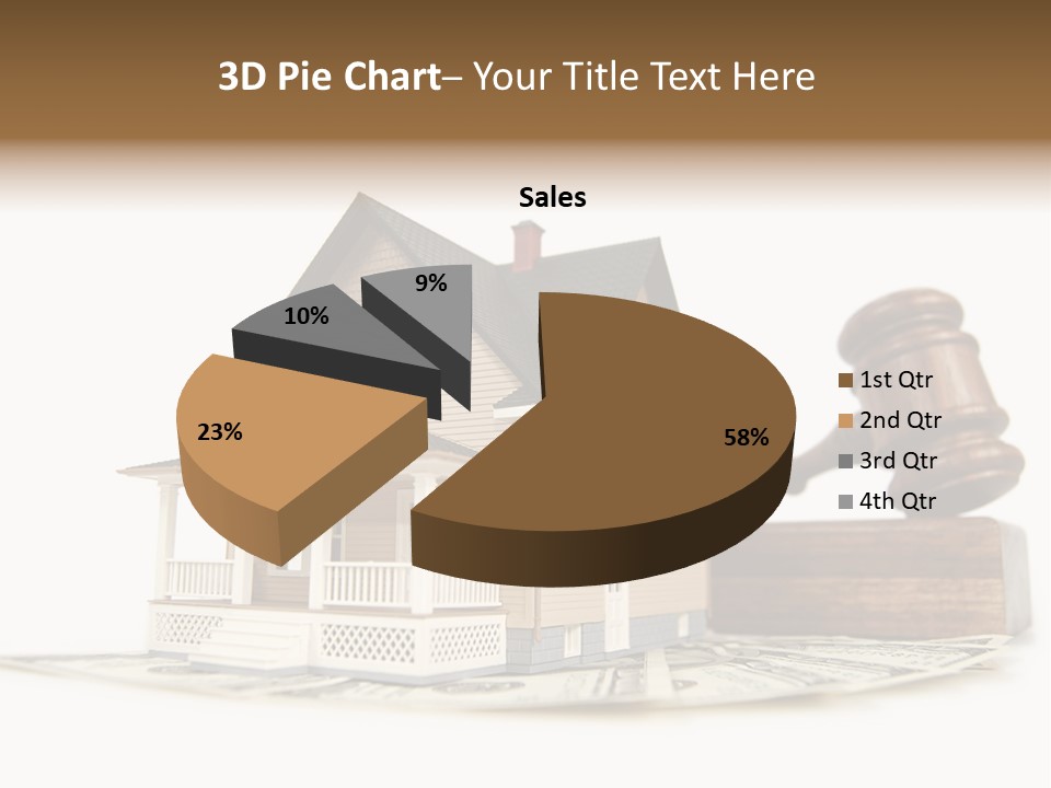 Building Agent House PowerPoint Template