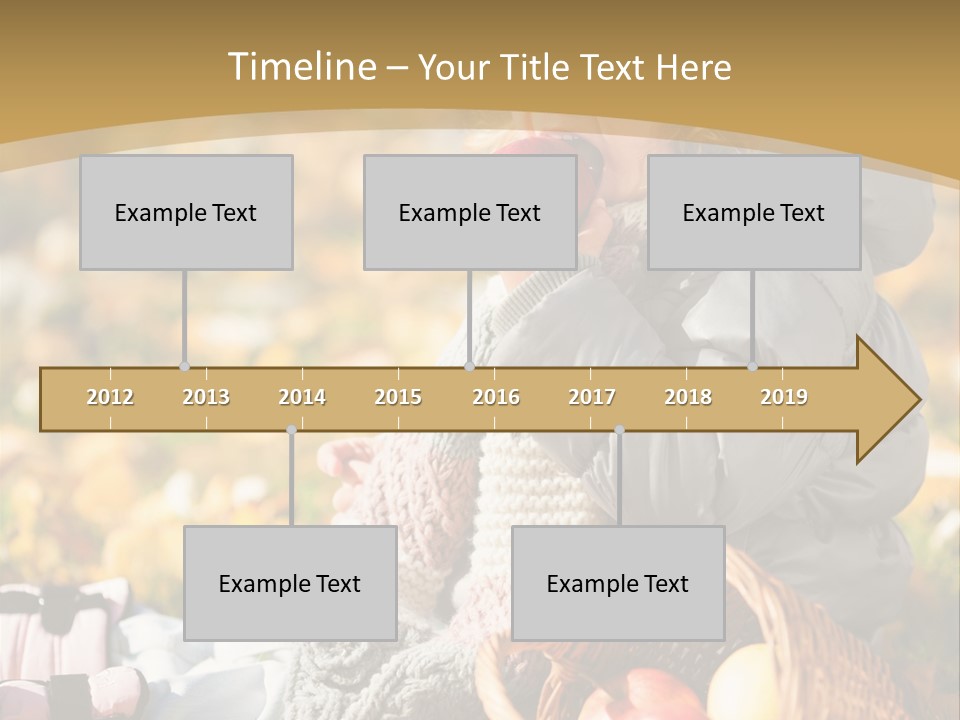 Clothes Foliage Face PowerPoint Template