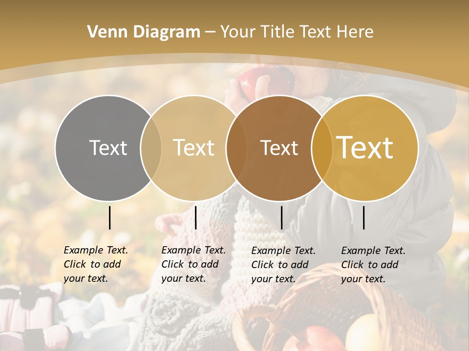 Clothes Foliage Face PowerPoint Template