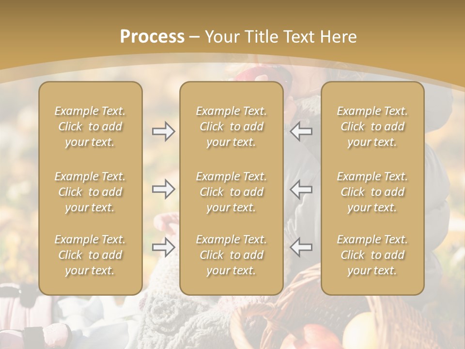 Clothes Foliage Face PowerPoint Template