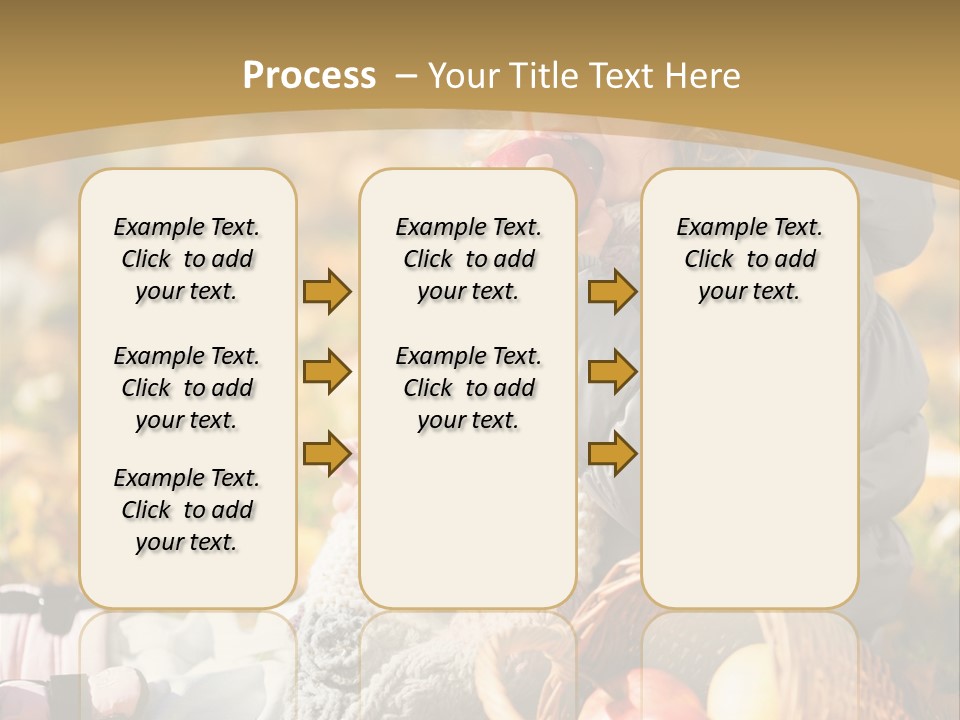 Clothes Foliage Face PowerPoint Template