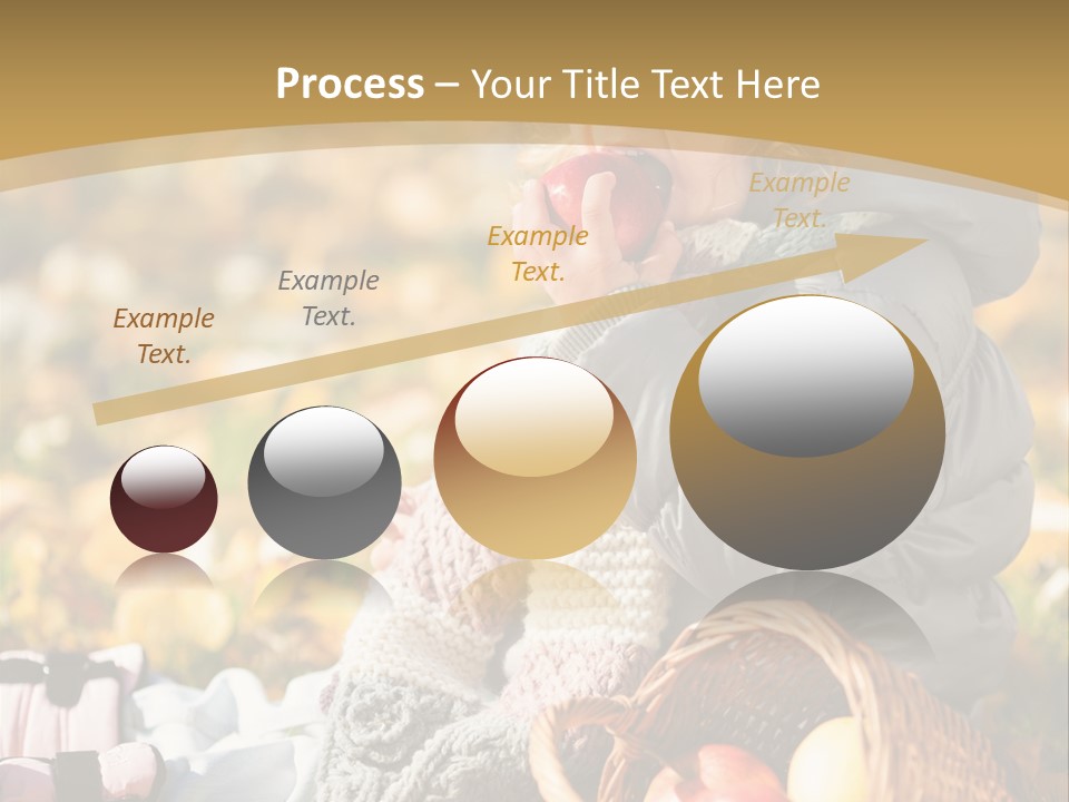 Clothes Foliage Face PowerPoint Template