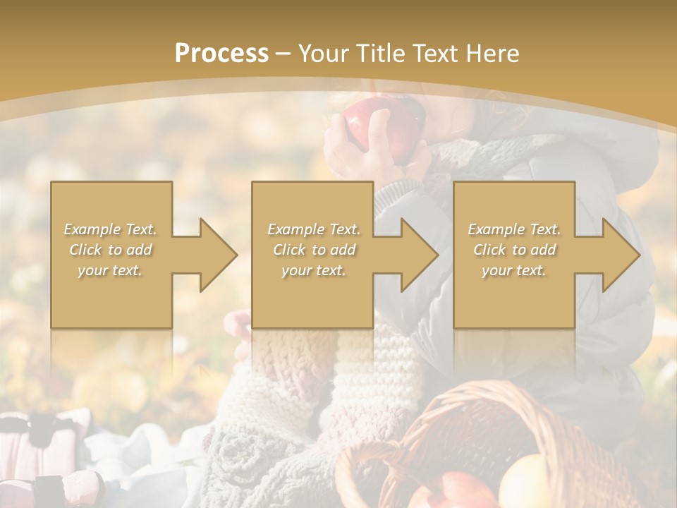 Clothes Foliage Face PowerPoint Template