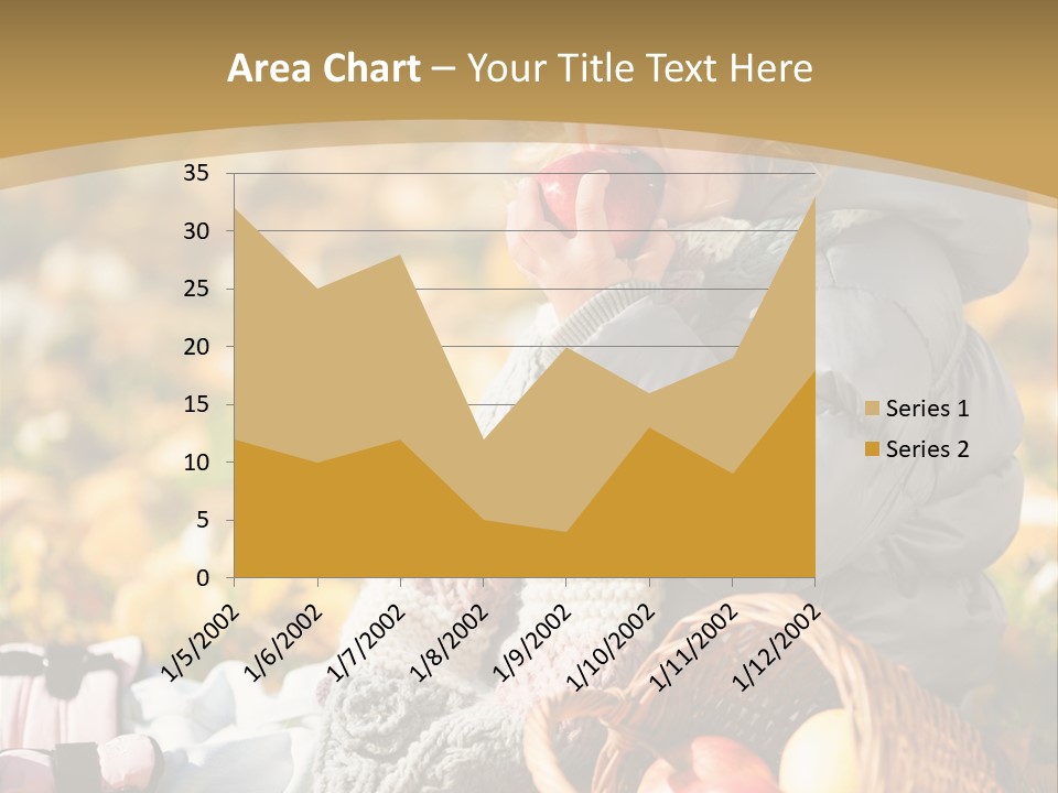 Clothes Foliage Face PowerPoint Template