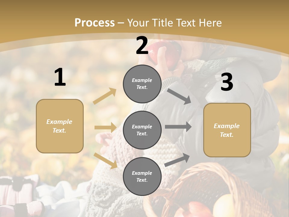 Clothes Foliage Face PowerPoint Template