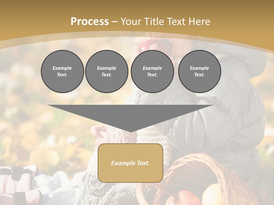 Clothes Foliage Face PowerPoint Template