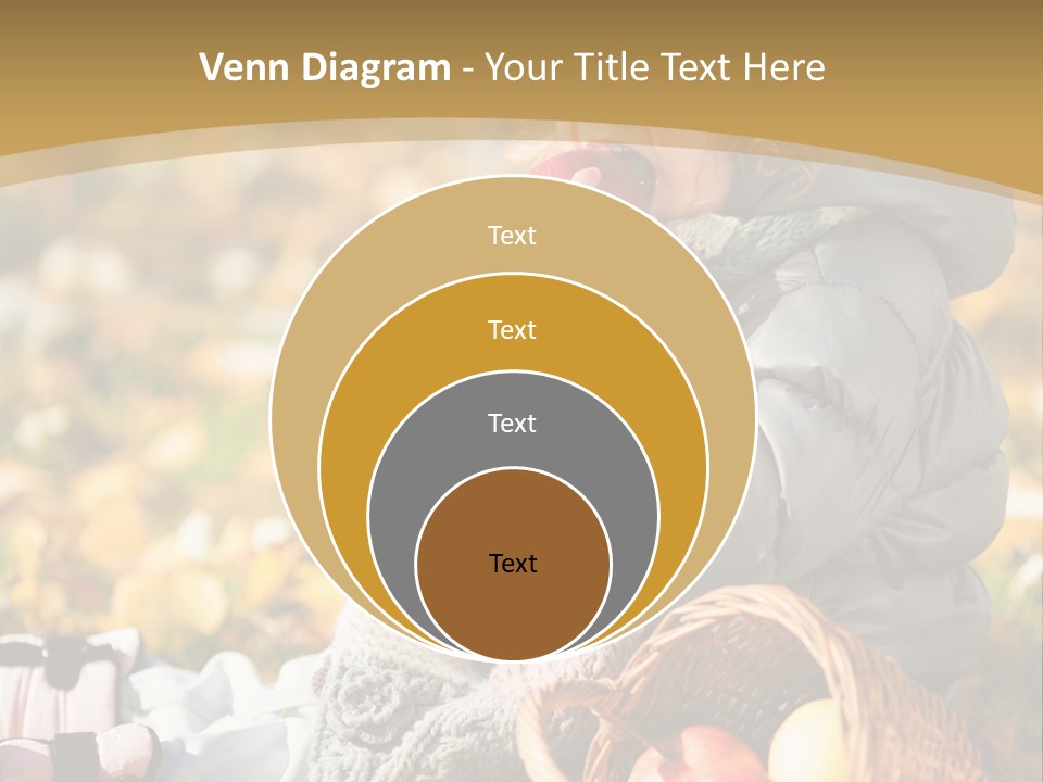 Clothes Foliage Face PowerPoint Template