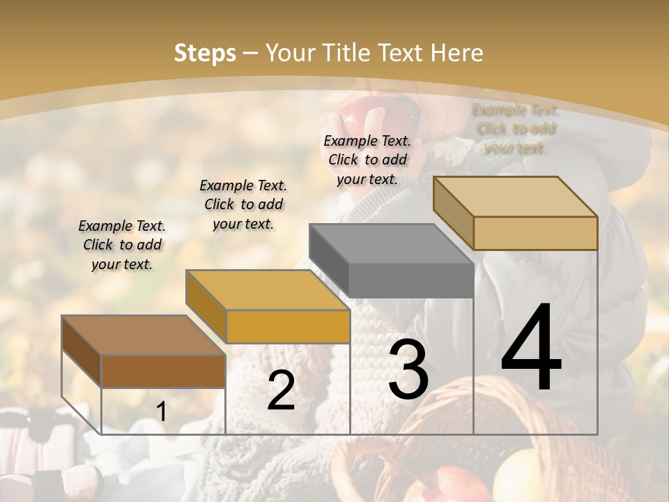 Clothes Foliage Face PowerPoint Template