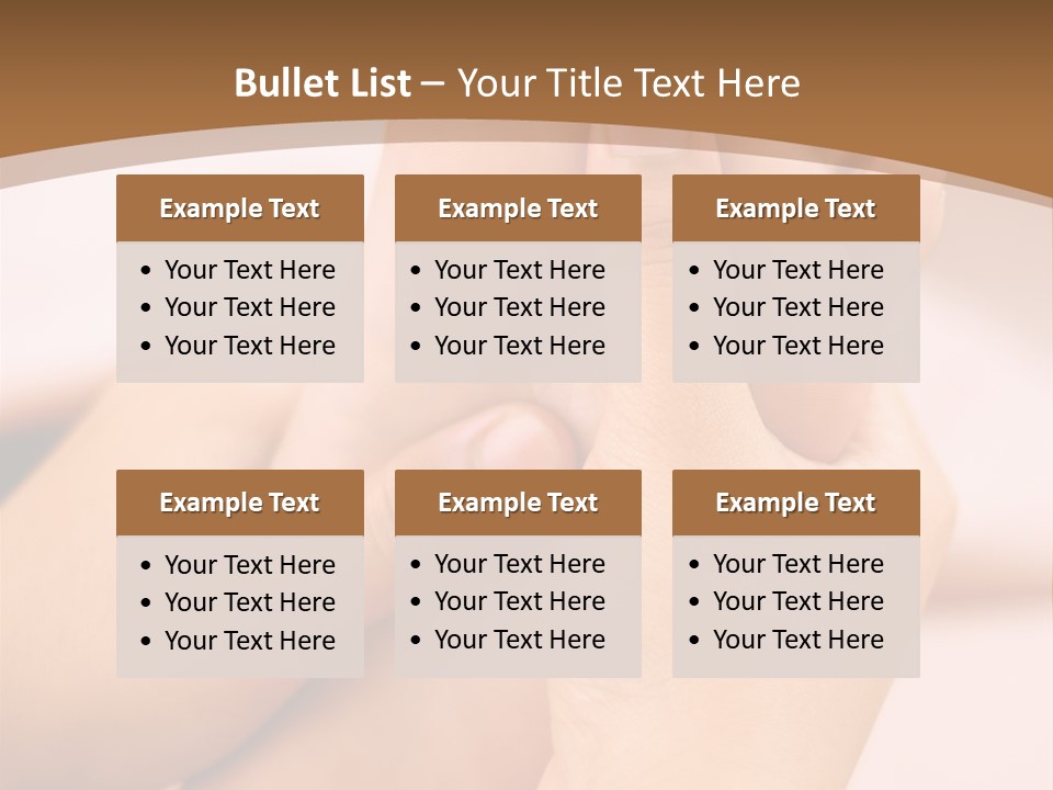Natural Touch Fusion PowerPoint Template