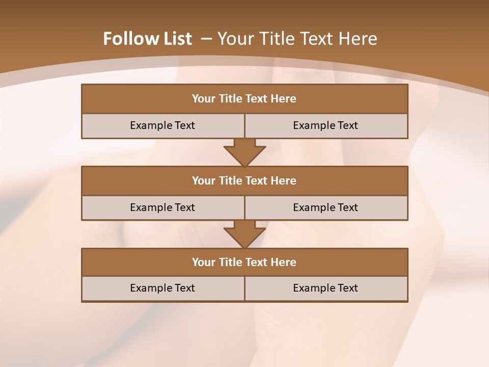 Natural Touch Fusion PowerPoint Template