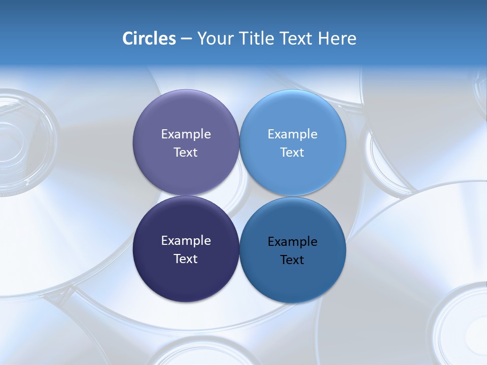 Object Music Disc PowerPoint Template