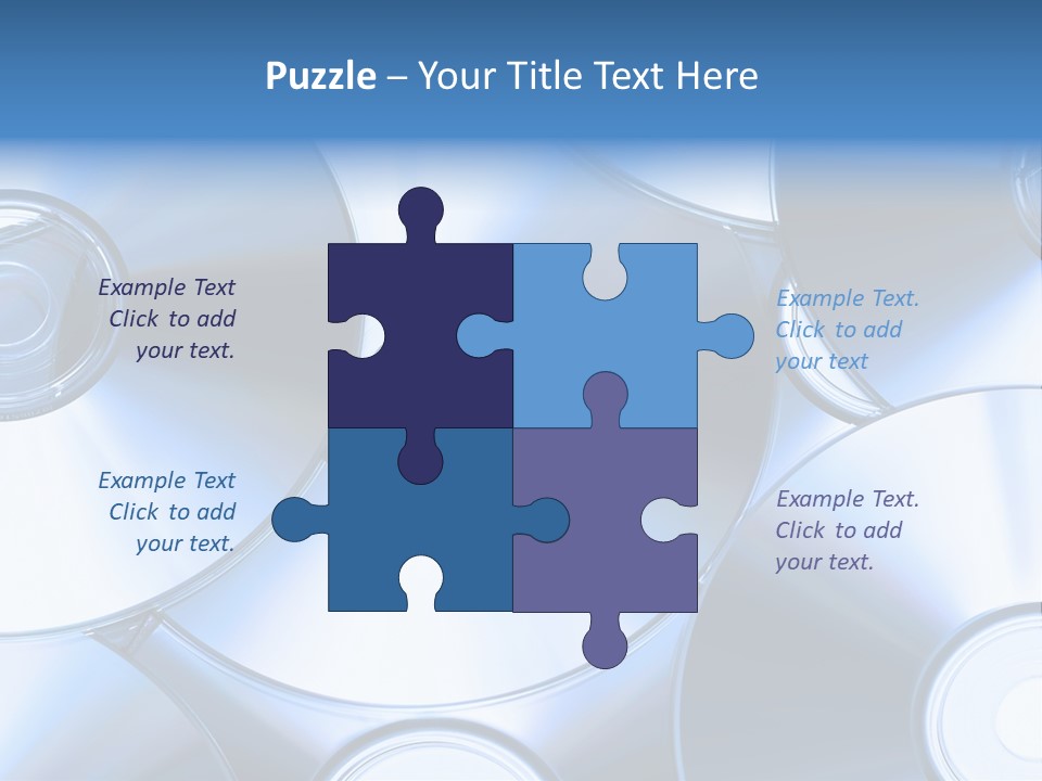 Object Music Disc PowerPoint Template