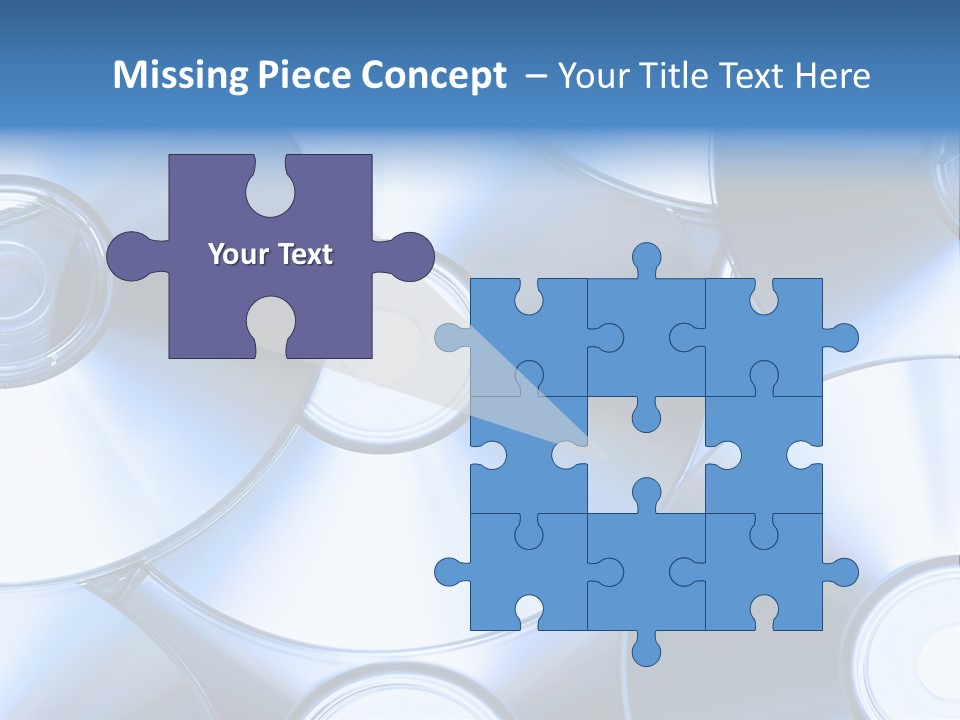 Object Music Disc PowerPoint Template