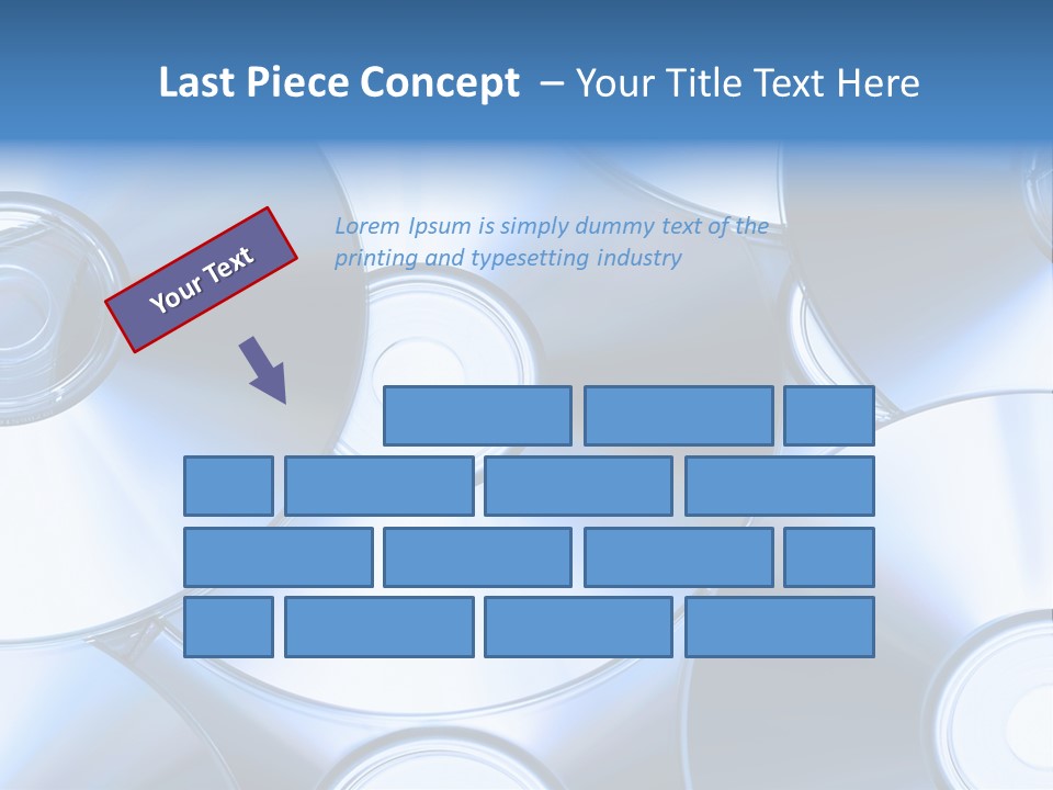 Object Music Disc PowerPoint Template