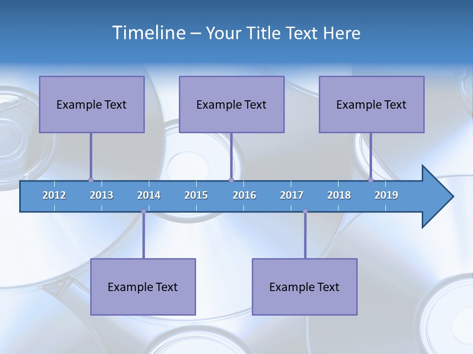 Object Music Disc PowerPoint Template