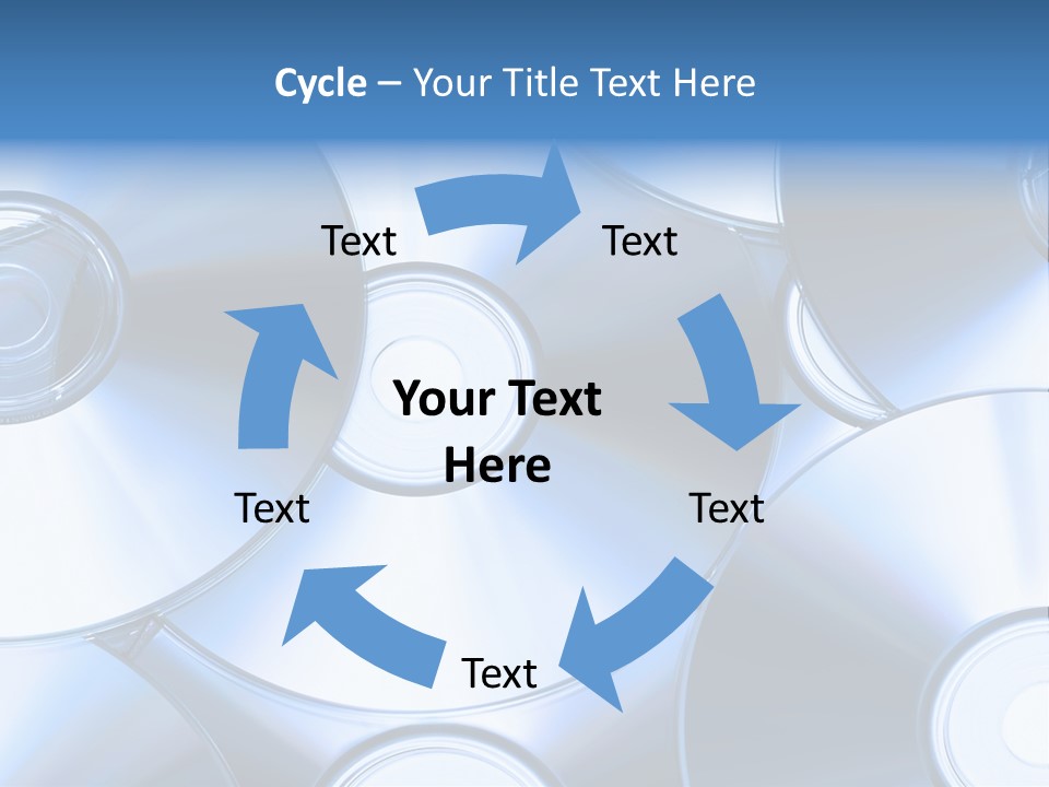 Object Music Disc PowerPoint Template