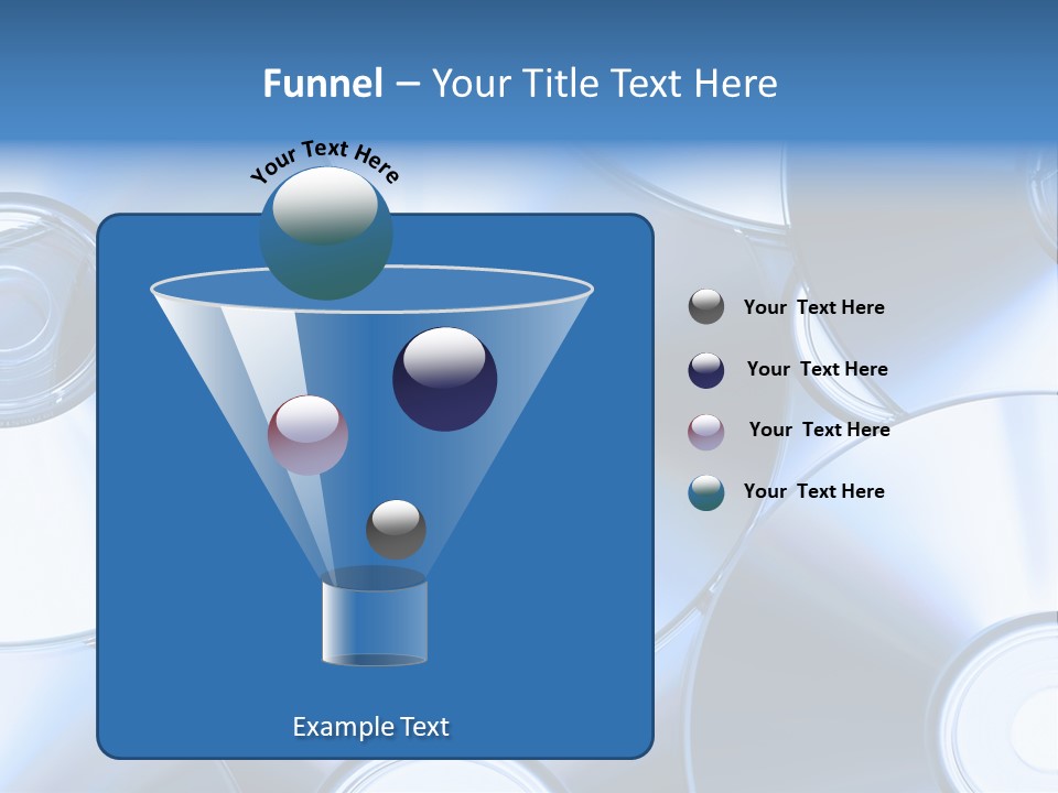 Object Music Disc PowerPoint Template