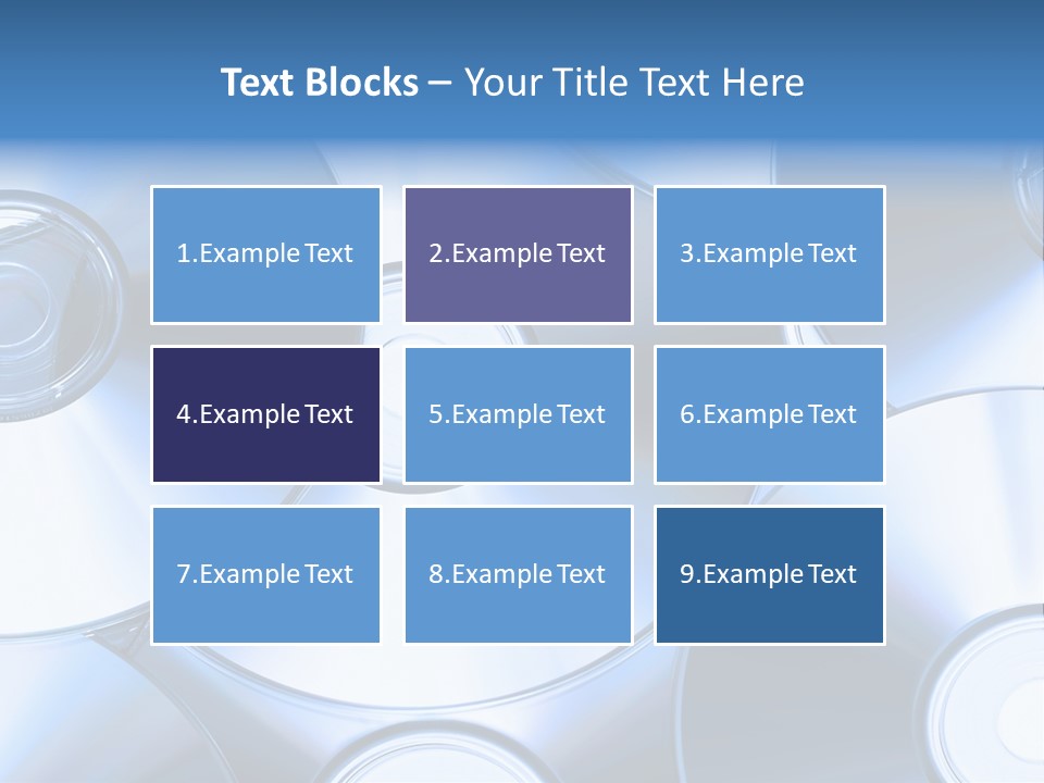 Object Music Disc PowerPoint Template