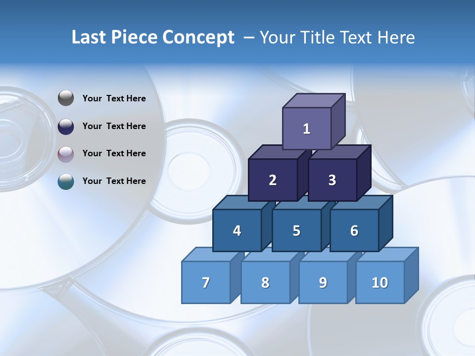 Object Music Disc PowerPoint Template