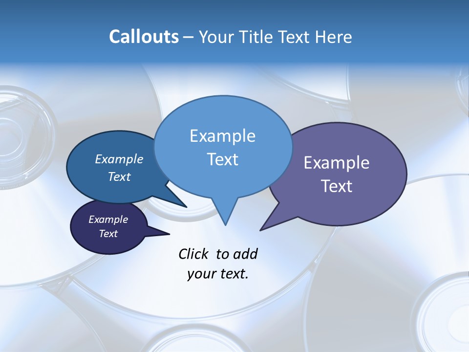 Object Music Disc PowerPoint Template