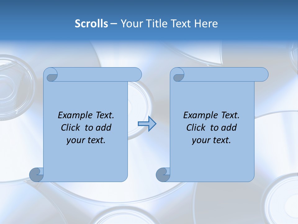 Object Music Disc PowerPoint Template