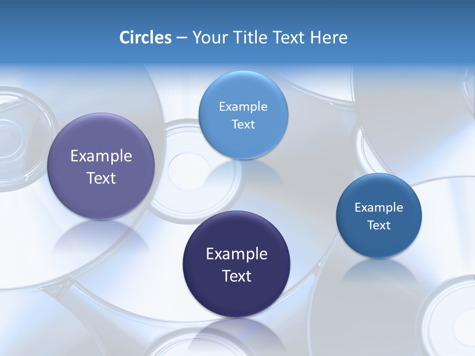 Object Music Disc PowerPoint Template