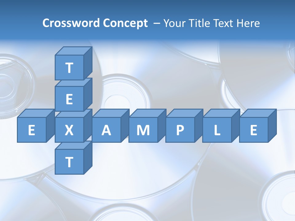 Object Music Disc PowerPoint Template