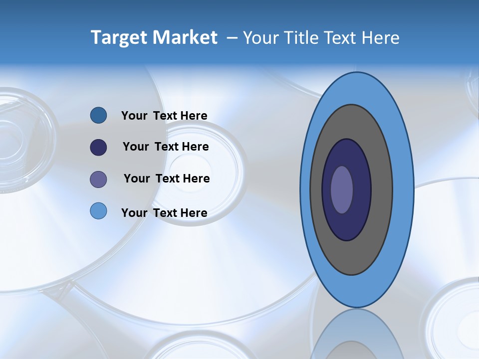 Object Music Disc PowerPoint Template