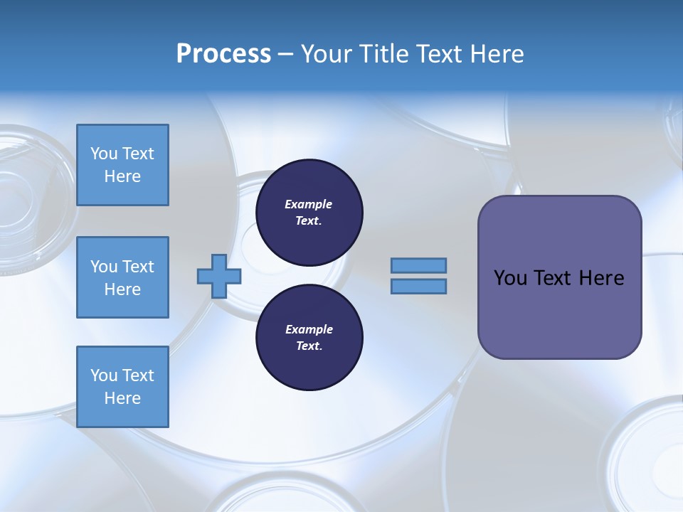 Object Music Disc PowerPoint Template