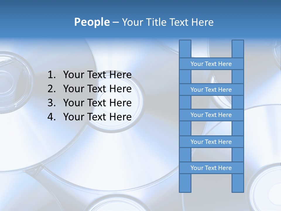 Object Music Disc PowerPoint Template