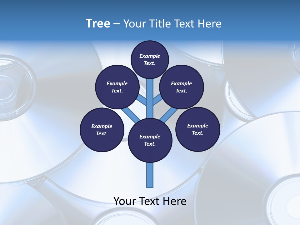 Object Music Disc PowerPoint Template