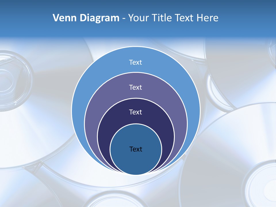 Object Music Disc PowerPoint Template