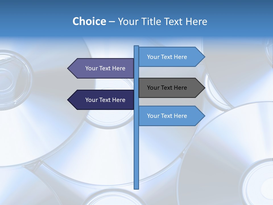 Object Music Disc PowerPoint Template