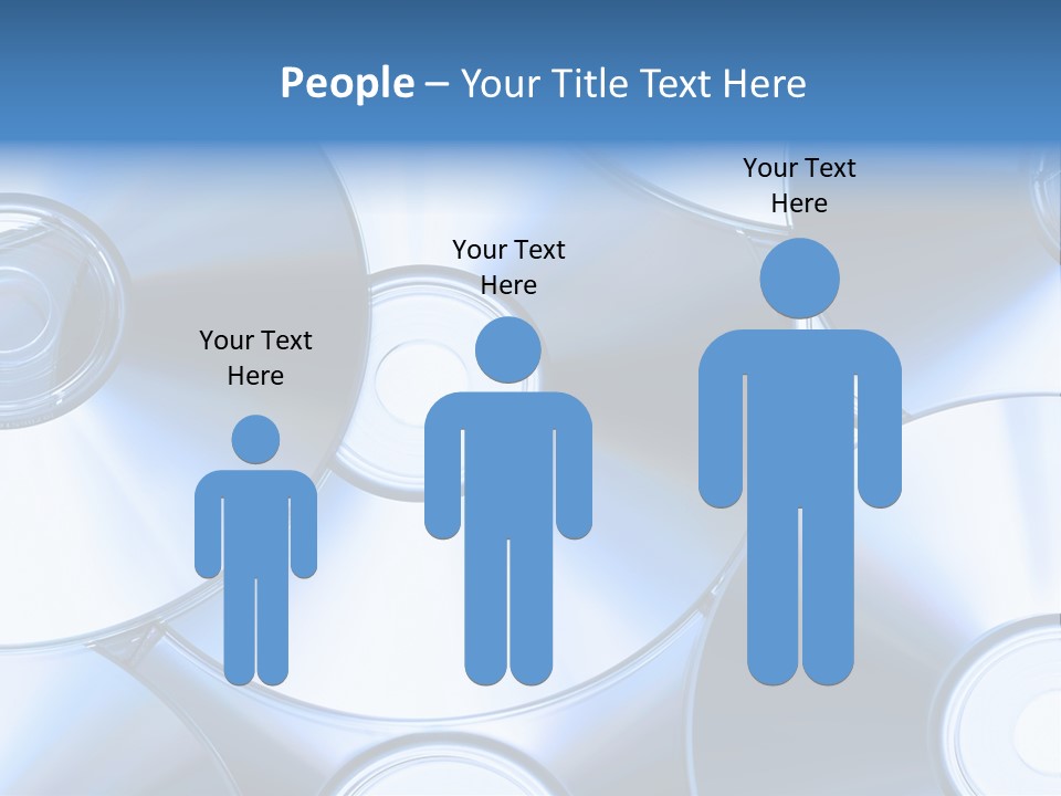 Object Music Disc PowerPoint Template