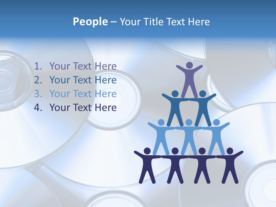 Object Music Disc PowerPoint Template