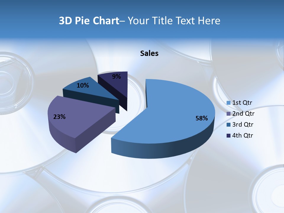 Object Music Disc PowerPoint Template