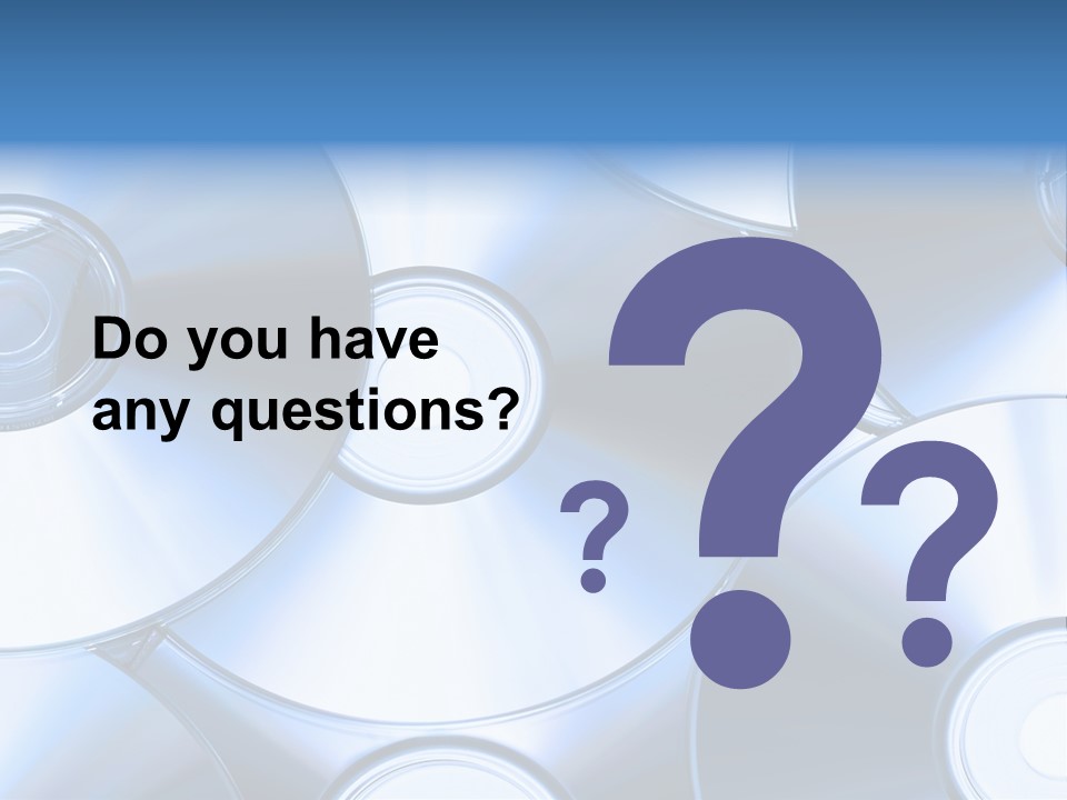 Object Music Disc PowerPoint Template