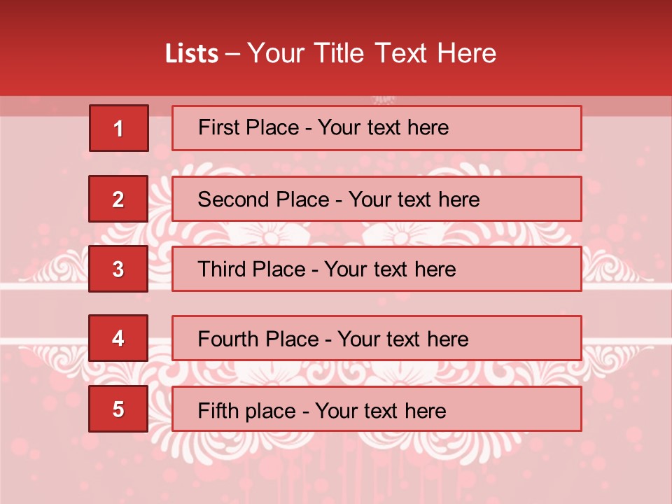 Frame Leaf Decoration PowerPoint Template