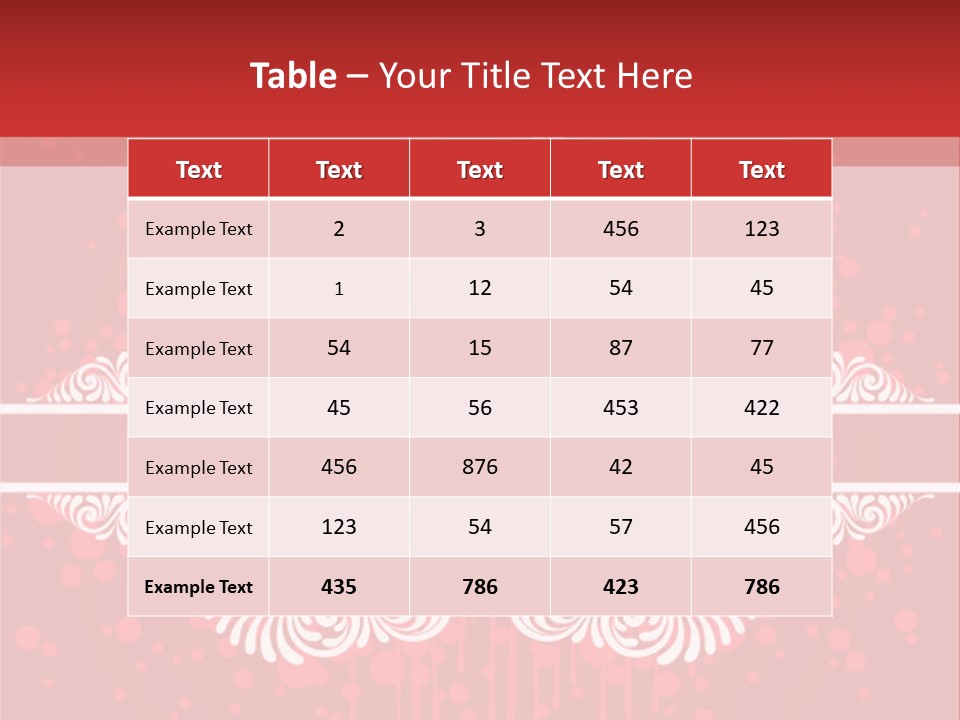 Frame Leaf Decoration PowerPoint Template